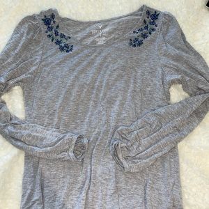 Long sleeve blouse